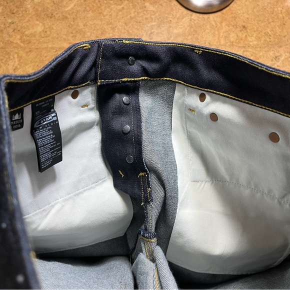 G-Star Raw Men’s 3301 Low Tapered Button Fly Dark Wash Jeans NWOT Sz 30 X 30 - Picture 6 of 16